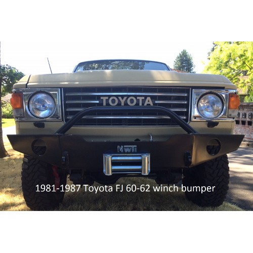 1981 toyota pickup winch bumper #4