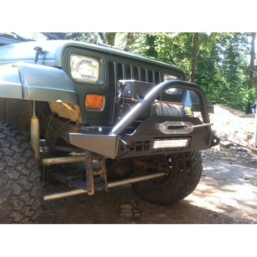Jeep wrangler bumper winch kits