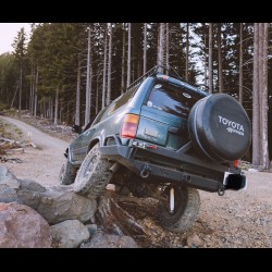 1990-1995 Toyota 4Runner Rear weld it yourself Bumper Kit 1990-1995 Toyota 4Runner Rear weld it yourself Bumper Kit