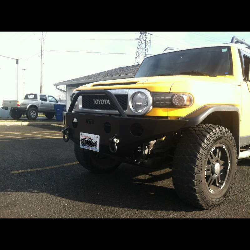 2007 toyota fj cruiser front bumper