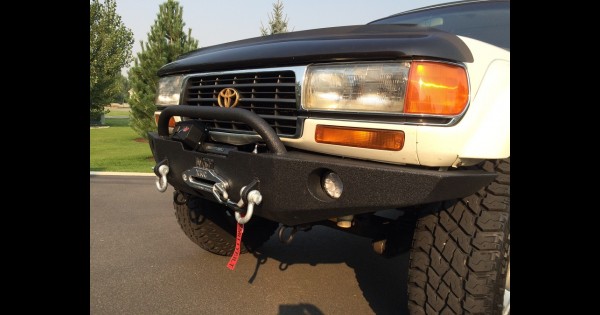 1990 - 1997 Toyota FJ80/FZJ80/LX450 Front and Rear Weld Together Bumper ...